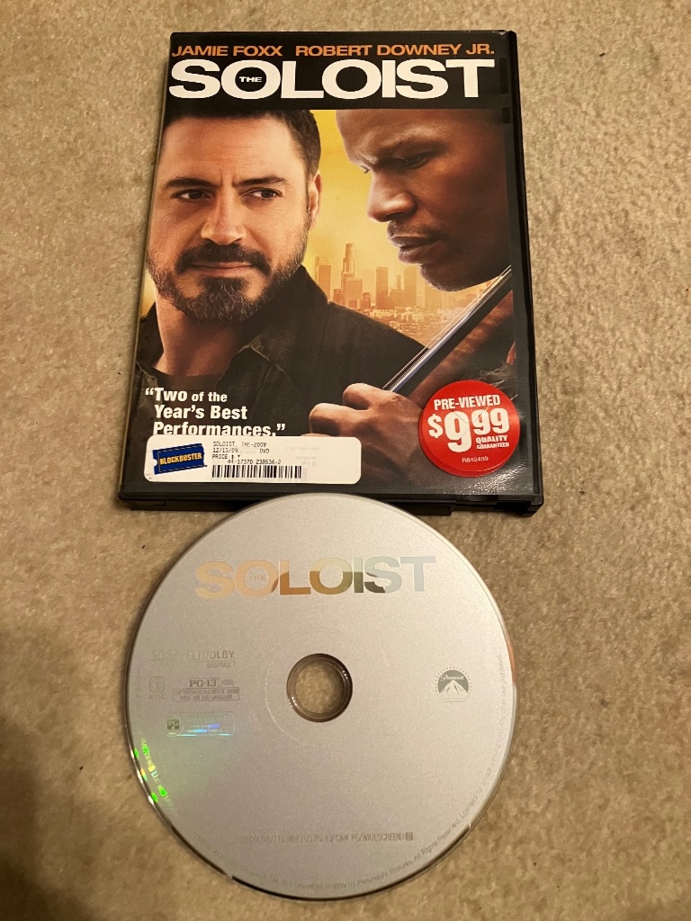 10/$20: The Soloist DVD